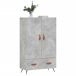 Aparador alto - Mueble de almacenamiento 69 Aparador alto - Mueble de almacenamiento 69 Blanco Brillo