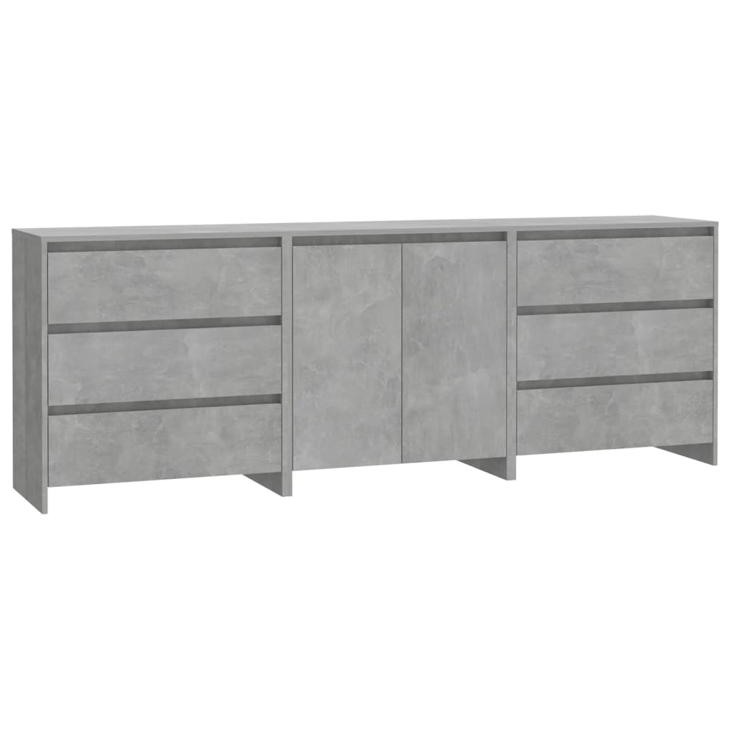 Aparador - Mueble de almacenamiento 70 Gris
