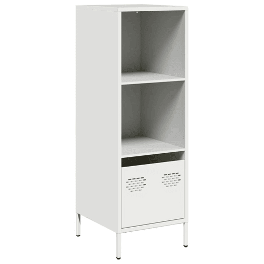 Armário alto - Bufete - Móvei de apoio 35x39x103,5 cm aço branco pt2208