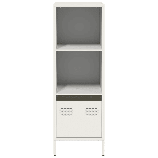 Armário alto - Bufete - Móvei de apoio 35x39x103,5 cm aço branco pt2208