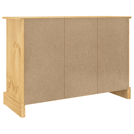 Aparador - Bufete - Móvei de apoio Castanho 112x44x78 cm Madeira Maciça Pinho Mexicano pt4 Aparador - Bufete - Móvei de apoio Castanho 112x44x78 cm Madeira Maciça Pinho Mexicano pt4