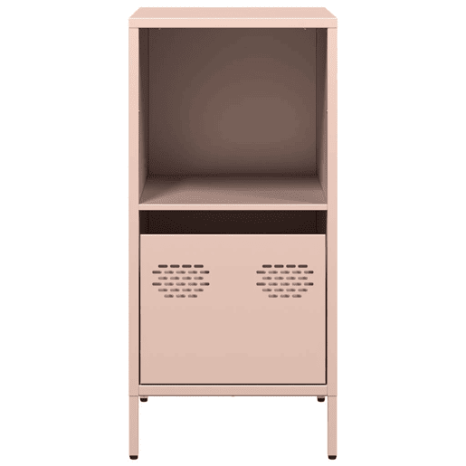 Aparador - Bufete - Móvei de apoio 35x39x73,5 cm aço laminado a frio rosa pt2311