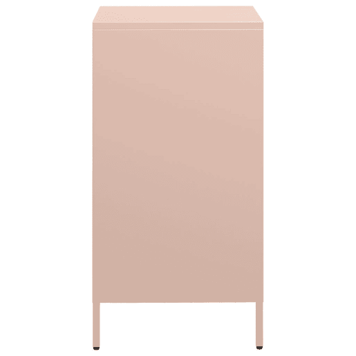 Aparador - Bufete - Móvei de apoio 35x39x73,5 cm aço laminado a frio rosa pt2311
