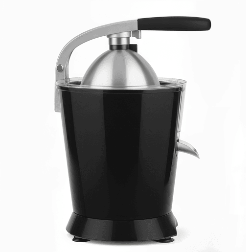 Espremedor elétrico ZEST9, SWEISS, Bico antigota, Apto para máquina de lavar loiça, Funcionamento silencioso, Braço articulado potente 160 W, Preto
