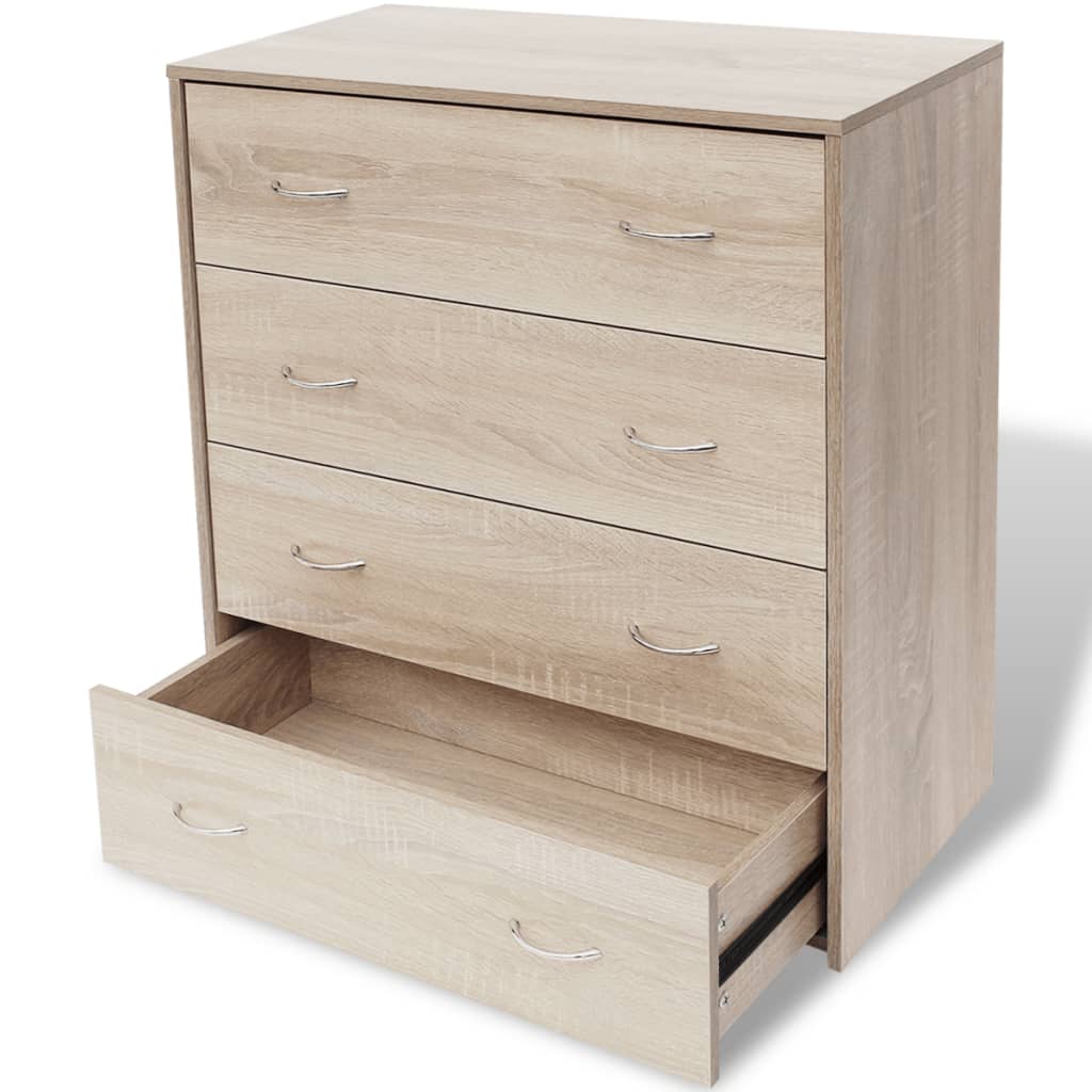 Aparador - Mueble de almacenamiento 60 Roble