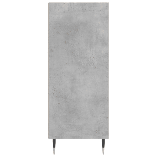 Armário alto - Bufete - Móvel de apoio 57x35x90 cm derivados de madeira cinza cimento pt1261