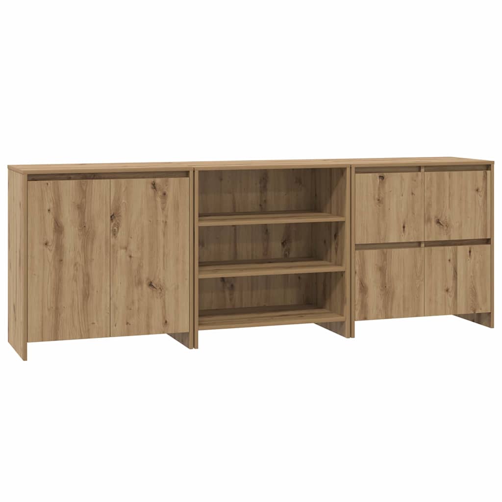 Aparador - Mueble de almacenamiento 70 Roble Artisan