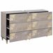 Aparador - Mueble de almacenamiento 2 pcs 60 Aparador - Mueble de almacenamiento 2 pcs 60 Gris