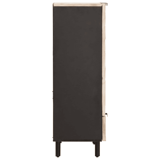 Aparador - Bufete - Móvel de apoio com gaveta Acabamento em Wash Branco 60 x 33 x 100 cm pt374 Aparador - Bufete - Móvel de apoio com gaveta Acabamento em Wash Branco 60 x 33 x 100 cm pt374