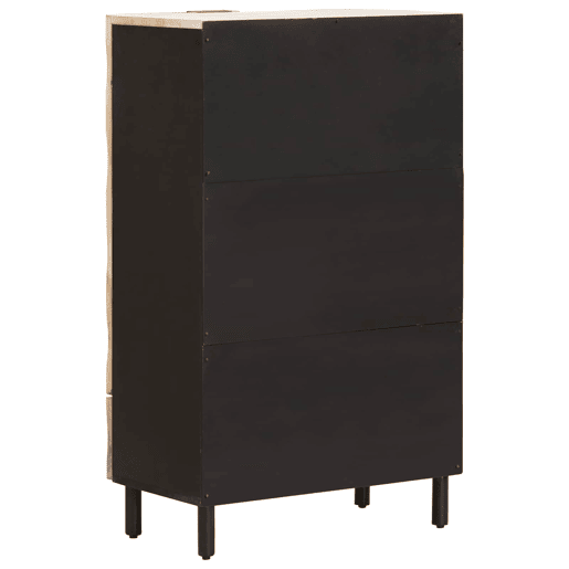 Aparador - Bufete - Móvel de apoio com gaveta Acabamento em Wash Branco 60 x 33 x 100 cm pt374 Aparador - Bufete - Móvel de apoio com gaveta Acabamento em Wash Branco 60 x 33 x 100 cm pt374
