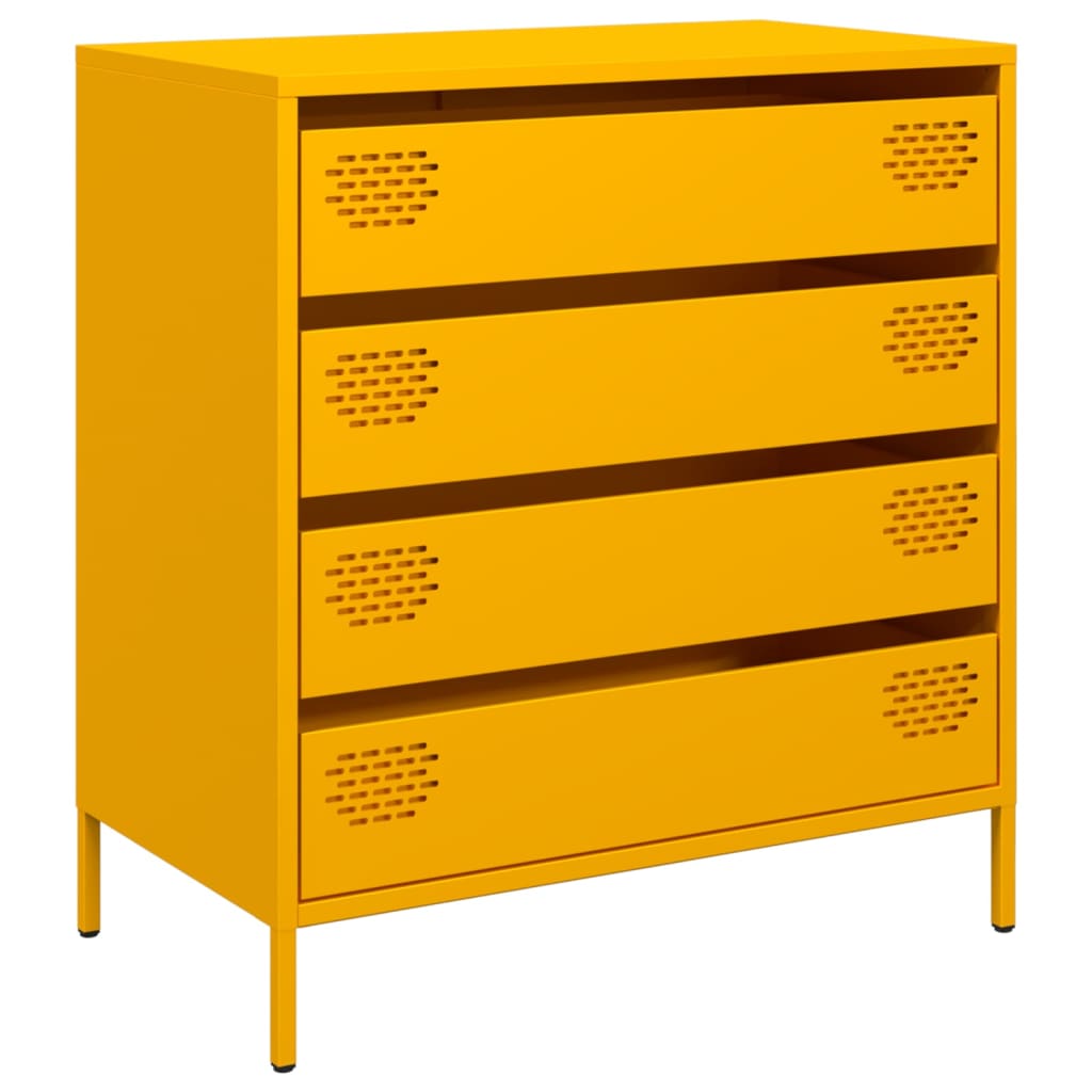 Aparador - Mueble de almacenamiento 68 Amarillo
