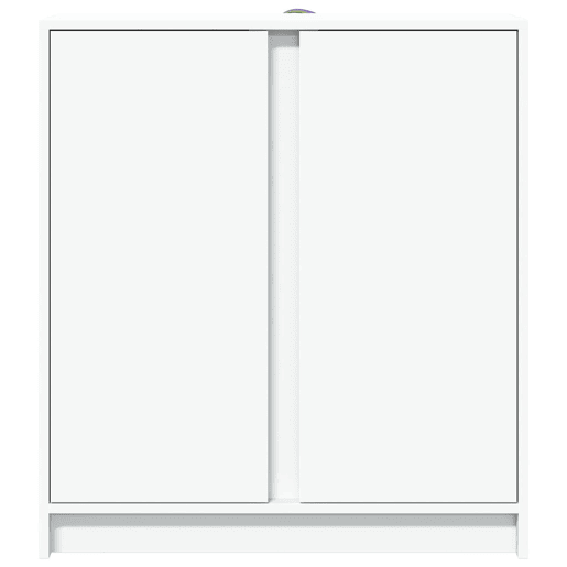 Aparador - Bufete - Móvei de apoio c luzes LED 77x34x85 cm derivados de madeira branco pt1996