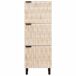 Aparador alto - Mueble de almacenamiento 40 Aparador alto - Mueble de almacenamiento 40 Blanco