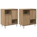 Aparador - Mueble de almacenamiento 2 pcs 60 Aparador - Mueble de almacenamiento 2 pcs 60 Madera