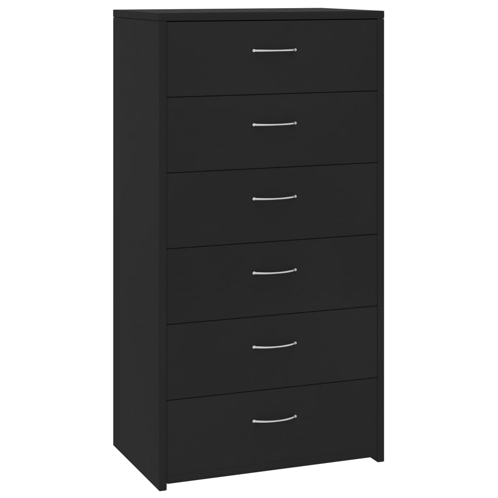 Aparador - Mueble de almacenamiento 50 Negro