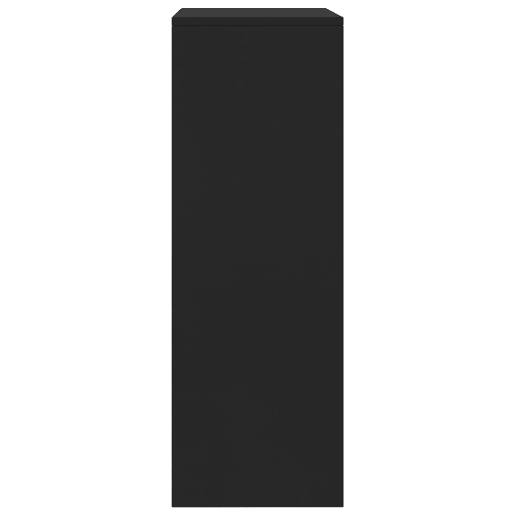 Aparador - Bufete - Móvei de apoio com 6 gavetas 50x34x96 cm contraplacado preto pt1719