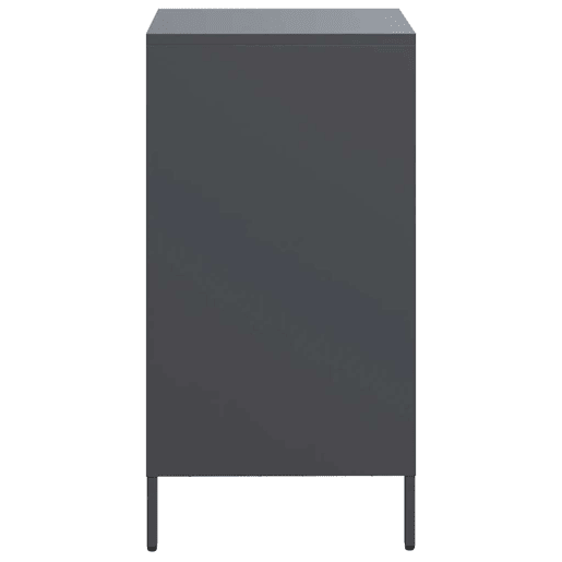 Aparador - Bufete - Móvei de apoio 35x39x73,5 cm aço laminado a frio antracite pt2265