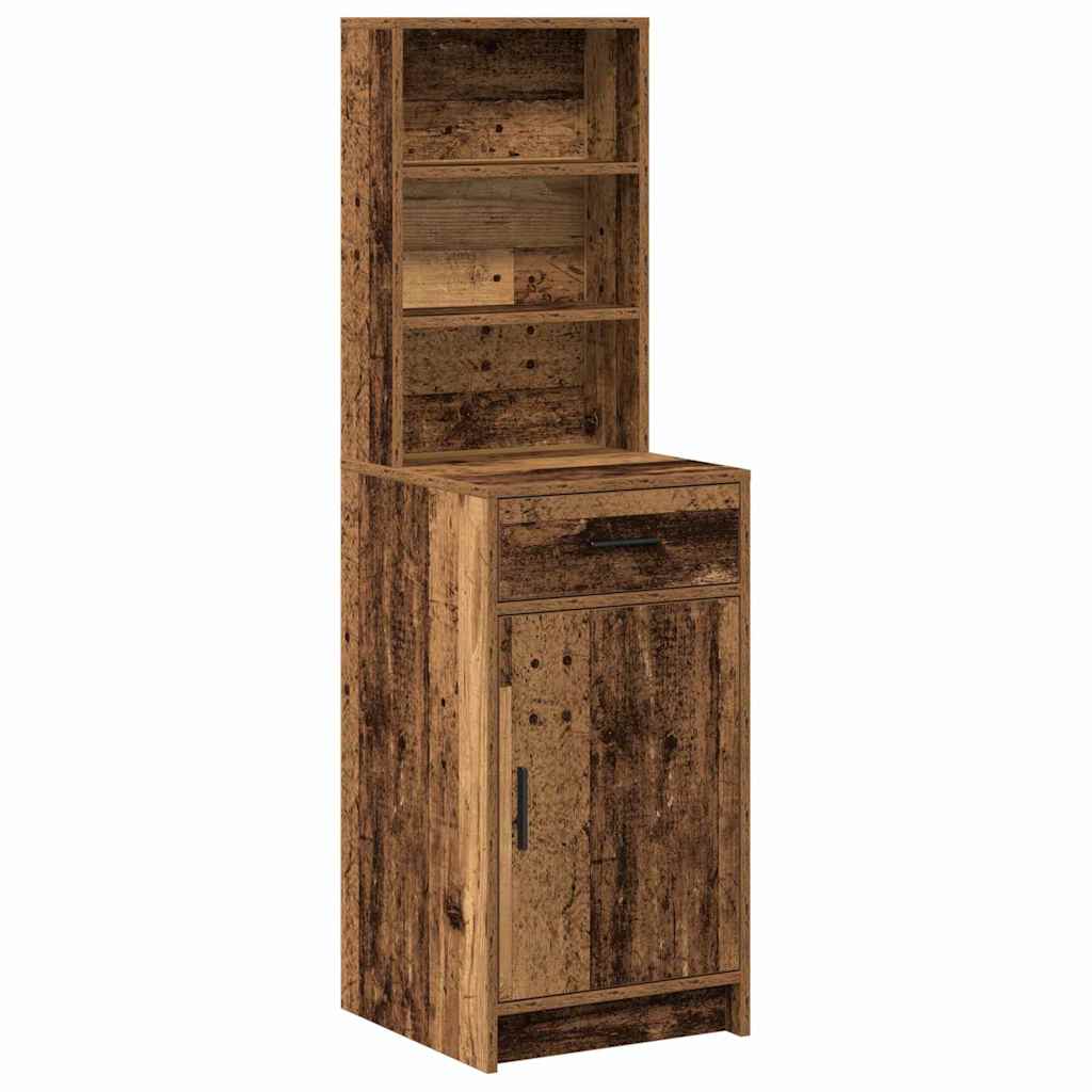 Aparador alto - Mueble de almacenamiento 40 Madera