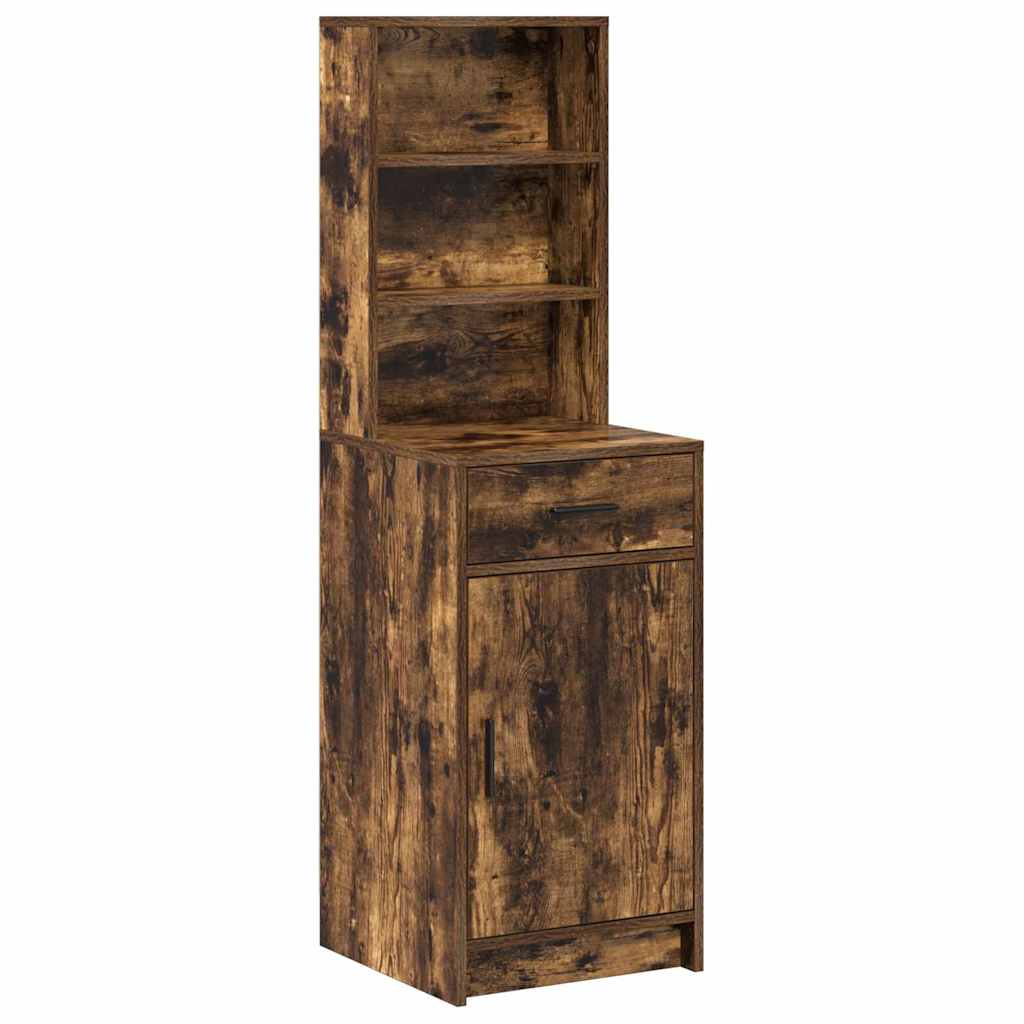 Aparador alto - Mueble de almacenamiento 40 Marrón