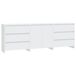 Aparador - Mueble de almacenamiento 70 Aparador - Mueble de almacenamiento 70 Blanco