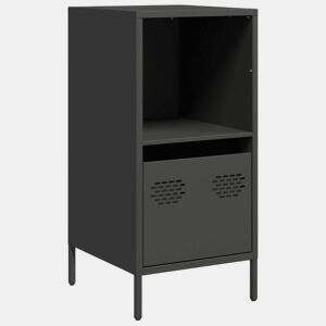 Aparador - Bufete - Móvei de apoio 35x39x73,5 cm aço laminado a frio preto pt2297