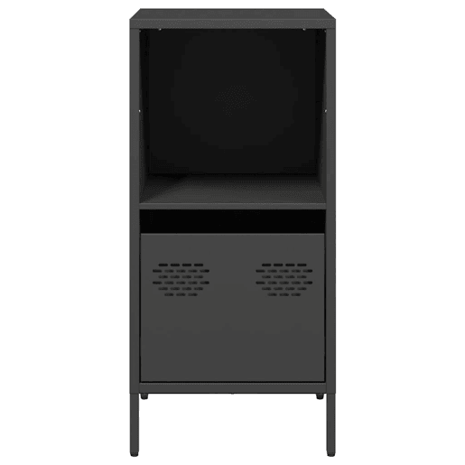 Aparador - Bufete - Móvei de apoio 35x39x73,5 cm aço laminado a frio preto pt2297