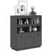 Aparador alto - Mueble de almacenamiento 100 Aparador alto - Mueble de almacenamiento 100 Gris