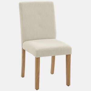 HOMCOM Conjunto de 4 Cadeiras de Jantar Cadeiras Modernas para Cozinha Encosto Alto Estofadas em Veludo Assento Acolchoado Pés de Madeira 44x56x90 cm Bege