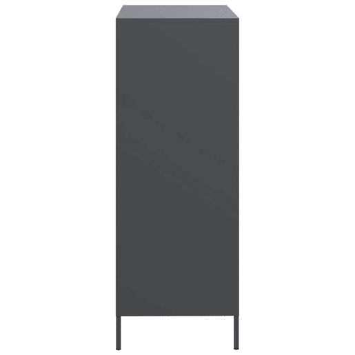 Armário alto - Bufete - Móvei de apoio 68x39x101,5 cm aço antracite pt101