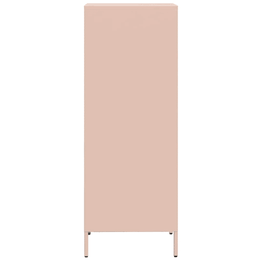 Armário alto - Bufete - Móvei de apoio 35x39x103,5 cm aço rosa pt2362