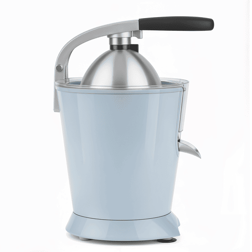 Espremedor elétrico ZEST6, SWEISS, Bico antigota, Apto para máquina de lavar loiça, Funcionamento silencioso, Braço articulado potente 160 W, Azul