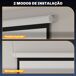 Pantalla de Proyector Plástico, Metal HOMCOM Pantalla de Proyector Plástico, Metal HOMCOM Blanco