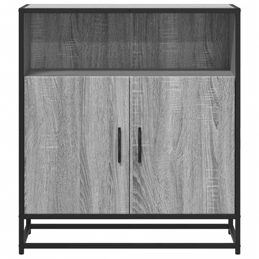 Aparador - Bufete - Móvei de apoio 68x35x76 cm deriv. de madeira cinzento sonoma pt4592