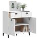 Aparador - Mueble de almacenamiento 80 Aparador - Mueble de almacenamiento 80 Blanco