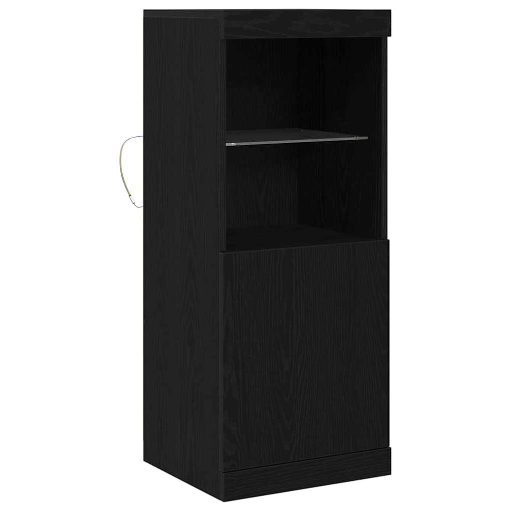 Aparador - Mueble de almacenamiento 41 Negro/ Madera