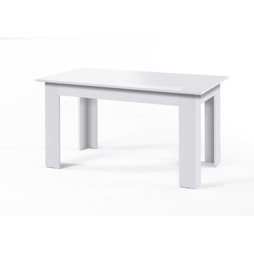 Mesa de Jantar ou Cozinha Mira 138cm, Branco