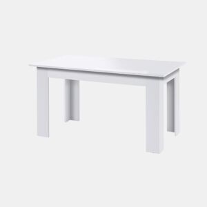 Mesa de Jantar ou Cozinha Mira 138cm, Branco