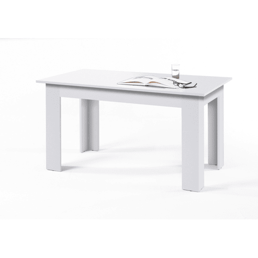 Mesa de Jantar ou Cozinha Mira 138cm, Branco