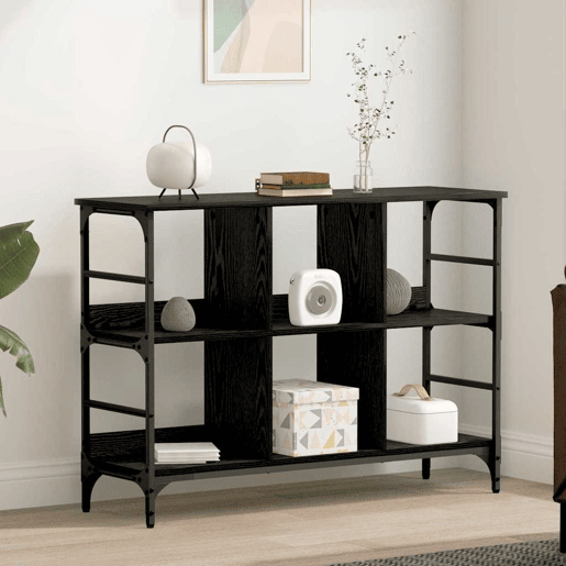 Bufete - Móvei de apoio Carvalho Preto 102 x 32 x 73,5 cm pt4952 Bufete - Móvei de apoio Carvalho Preto 102 x 32 x 73,5 cm pt4952