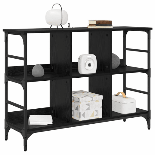 Bufete - Móvei de apoio Carvalho Preto 102 x 32 x 73,5 cm pt4952 Bufete - Móvei de apoio Carvalho Preto 102 x 32 x 73,5 cm pt4952