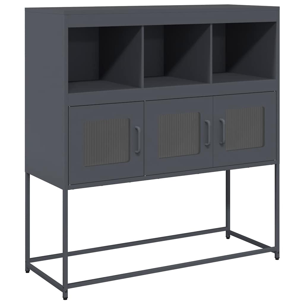 Aparador - Mueble de almacenamiento 100 Antracita