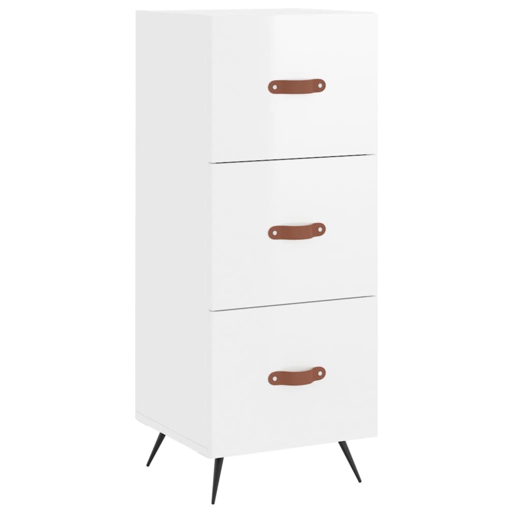 Aparador - Mueble de almacenamiento 34 Blanco Brillo