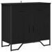 Aparador - Mueble de almacenamiento 79 Aparador - Mueble de almacenamiento 79 Negro/ Madera