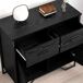 Aparador - Mueble de almacenamiento 79 Aparador - Mueble de almacenamiento 79 Negro/ Madera