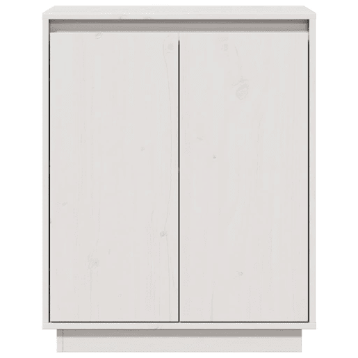 Aparador - Bufete - Móvei de apoio 60x34x75 cm madeira de pinho maciça branco pt3943
