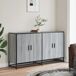 Aparador - Mueble de almacenamiento 134 Aparador - Mueble de almacenamiento 134 Roble/ Gris