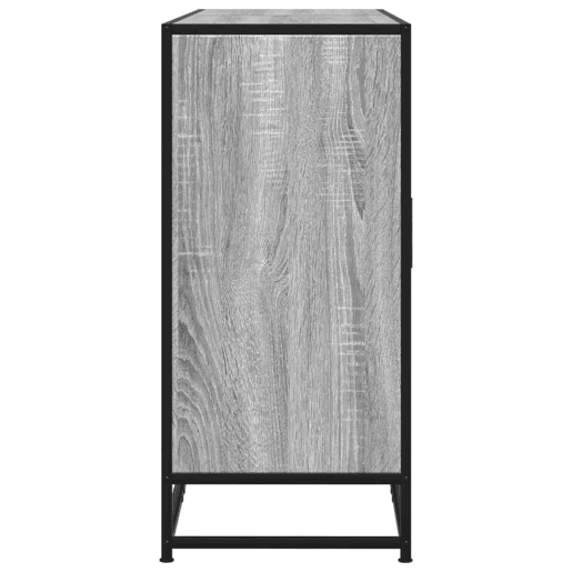 Aparador - Bufete - Móvei de apoio 134x35x76 cm derivados de madeira cinzento sonoma pt4432