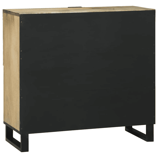 Bufete - Móvei de apoio Castanho 80 x 33 x 75 cm Madeira de mangueira maciça pt4771