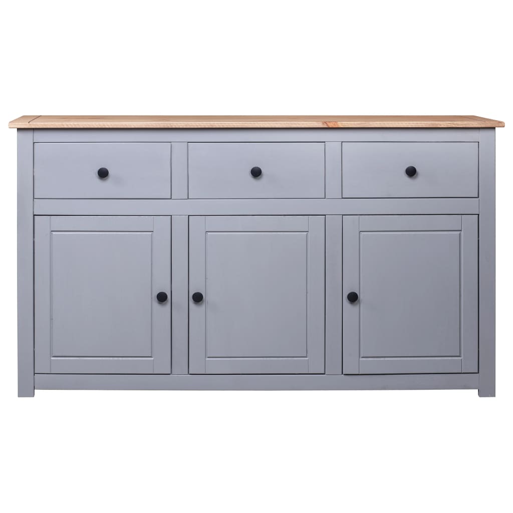 Aparador - Mueble de almacenamiento 135 Gris