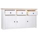 Aparador - Mueble de almacenamiento 135 Aparador - Mueble de almacenamiento 135 Blanco